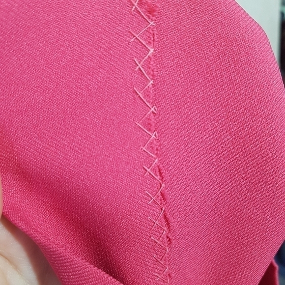 Vintage D'Allaird's Pleated Pink Midi Skirt - Picture 7 of 9